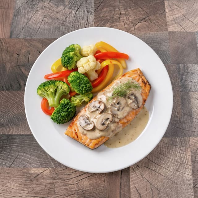 Salmon al Castillo.