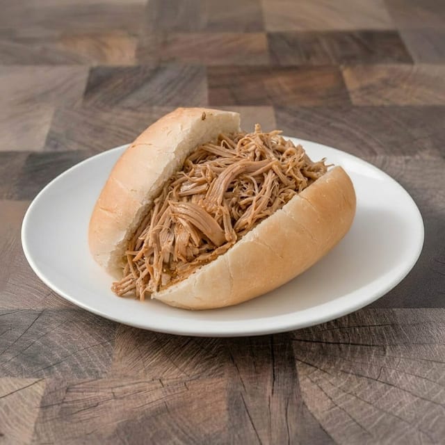 Roasted Pork Sandwich.