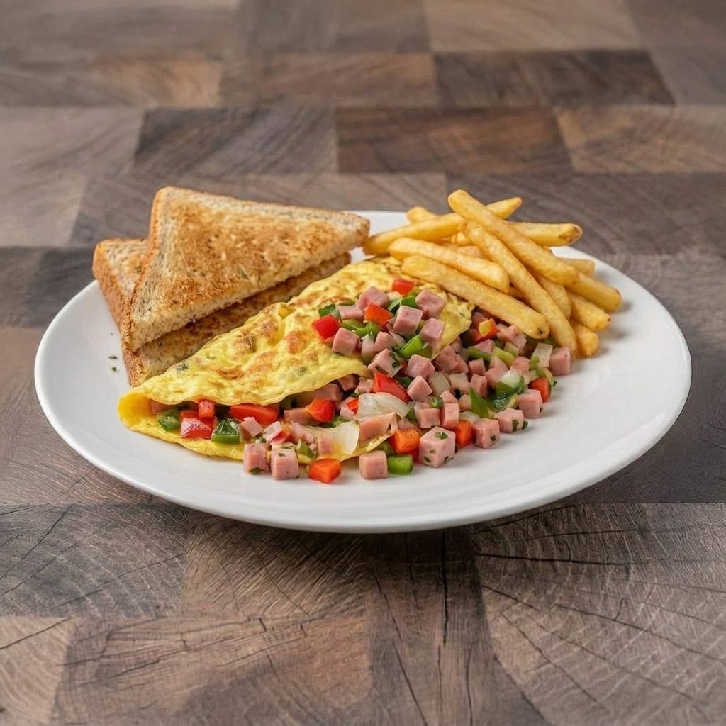 Western Omelette Breakfast.